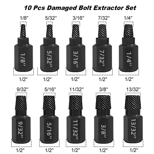 🔥10PCS Broken Screw RemoverKit