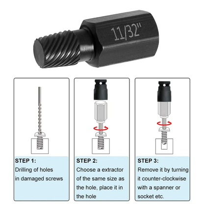 🔥10PCS Broken Screw RemoverKit